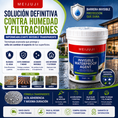 AQUASHIELD PRO - Sellador impermeable invisible 1KG